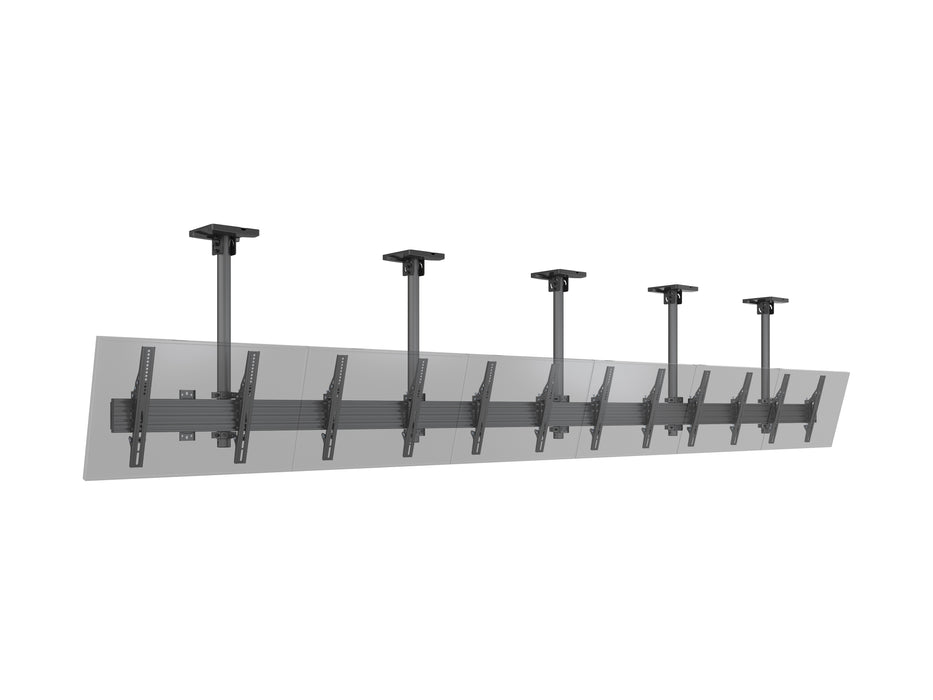 Multibrackets M Menu Board Pro 6-Screen Ceiling Mount For 40"-65" Screen | VESA 400x400