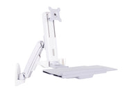 Multibrackets Workstation Arm Single | For 15" - 27" Screens Wall Mount Bracket Multibrackets