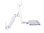 Multibrackets Workstation Arm Single | For 15" - 27" Screens Wall Mount Bracket Multibrackets
