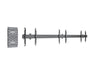 Multibrackets MBW3U Media Storage M Pro Series Wallmount