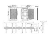 Multibrackets MBW3U Media Storage M Pro Series Wallmount Wall Mount Bracket Multibrackets