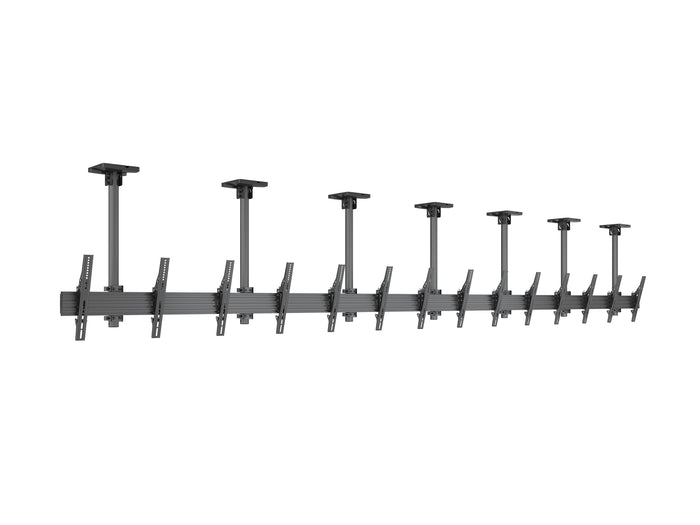 Multibrackets M Menu Board Pro 7-Screen Ceiling Mount For 40"-65" Screen | VESA 400x400 Ceiling Mount Bracket Multibrackets