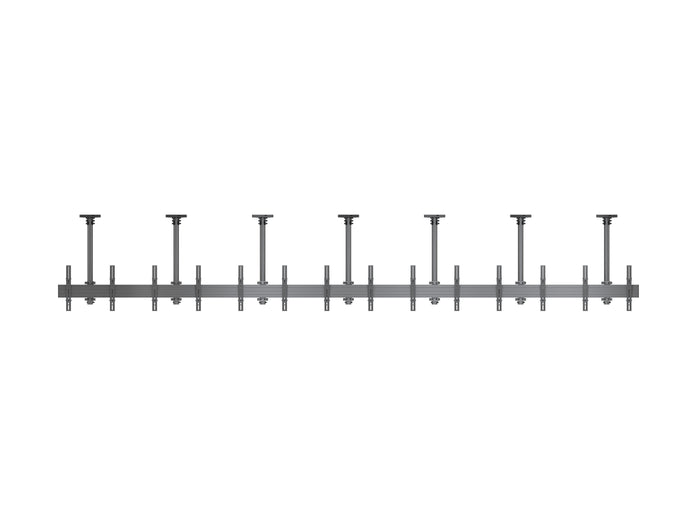 Multibrackets M Menu Board Pro 7-Screen Ceiling Mount For 40"-65" Screen | VESA 400x400 Ceiling Mount Bracket Multibrackets