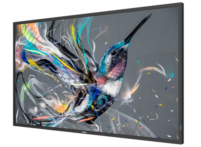 Philips Q-Line 43" 4K Ultra HD IPS Panel Signage Solutions Display Digital Signage Display Philips