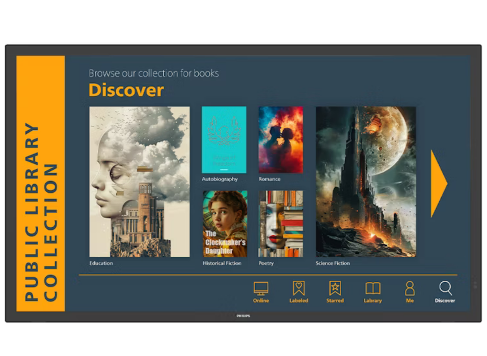 Philips T-Line 43BDL3751T/00 43" 4K Ultra HD Android 13 Interactive Touchscreen Philips Interactive Touchscreen Philips