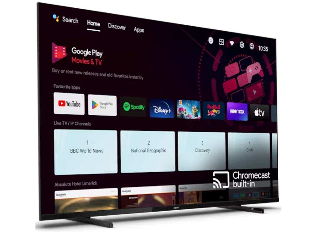Philips 43HFL4518U/12 43" Professional Hospitality TV with Google Cast™ Hotel TV Philips
