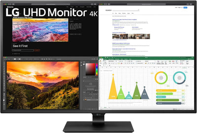 LG 42.5" 4K UHD 60Hz IPS Monitor | 43UN700P-B.AEK Desktop Monitor LG