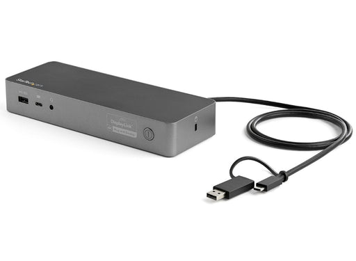 StarTech DK30C2DPEPUE USB-C & USB-A Dual 4K Monitor Docking Station