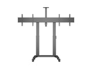 Multibrackets M Motorized Public Floorstand Dual Screen 180 HD | For 60" - 75" Screens Motorised Trolley Multibrackets