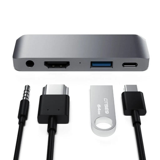 Satechi USB-C Mobile Pro Hub - Space Gray | ST-TCMPHM