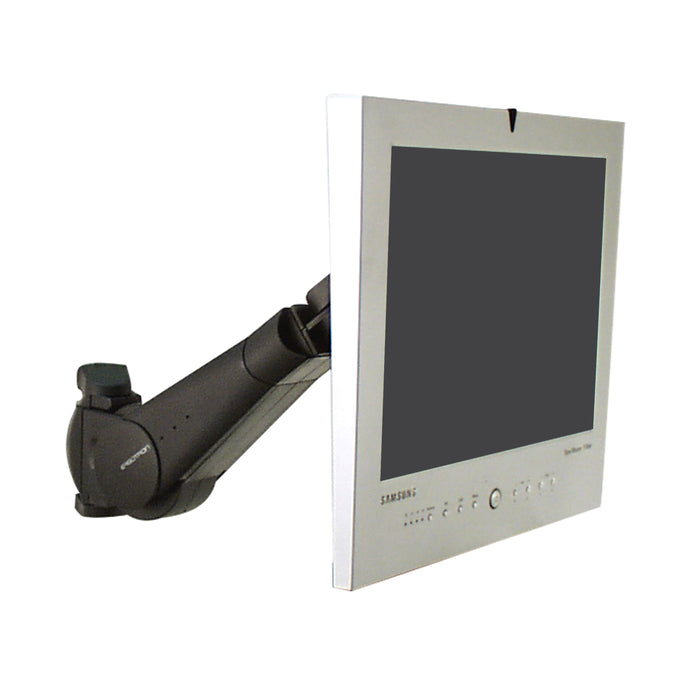 Ergotron 24" 45-007-085 400 Series Wall Monitor Arm | Black Wall Mount Bracket Ergotron