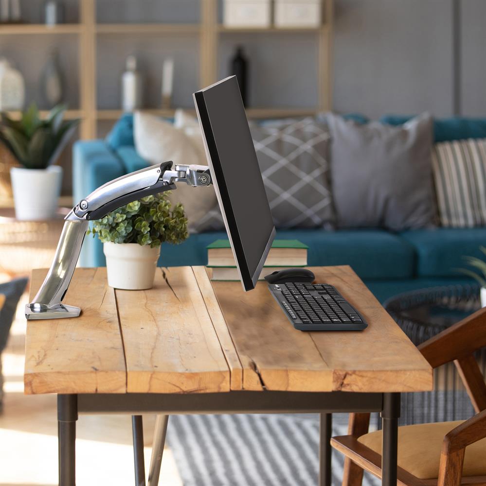 Ergotron Up to 30" MX Desk Mount LCD Arm Silver | 45-214-026 Monitor Arm Desk Mount Ergotron