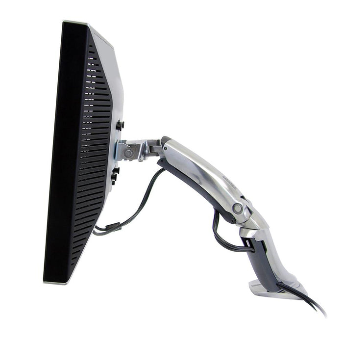 Ergotron Up to 30" MX Desk Mount LCD Arm Silver | 45-214-026 Monitor Arm Desk Mount Ergotron