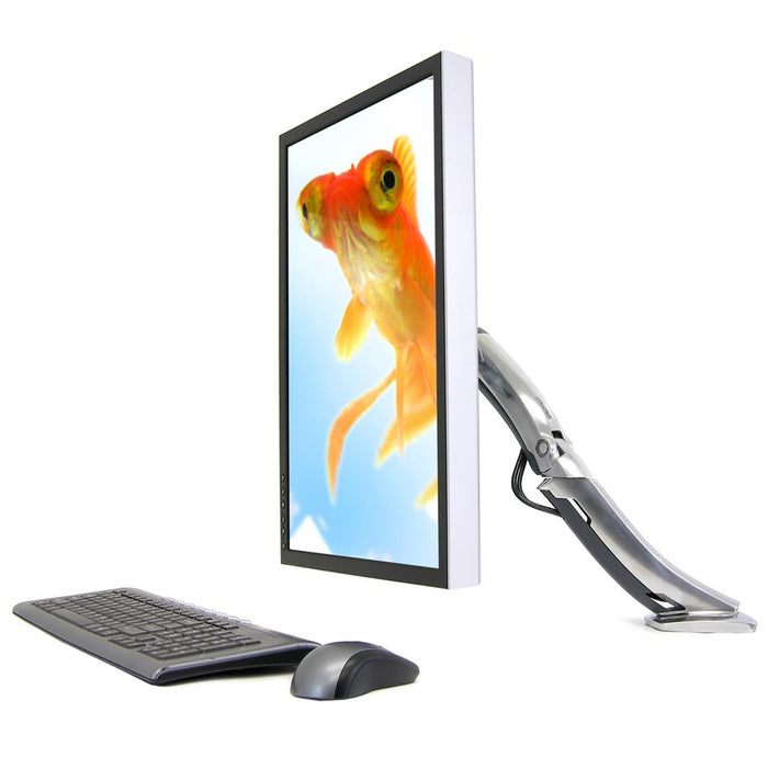 Ergotron Up to 30" MX Desk Mount LCD Arm Silver | 45-214-026 Monitor Arm Desk Mount Ergotron