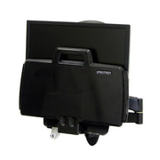 Ergotron Up to 24" 200 Series Combo Arm, Black | Keyboard & Monitor Mount | 45-230-200 Monitor Arm Desk Mount Ergotron