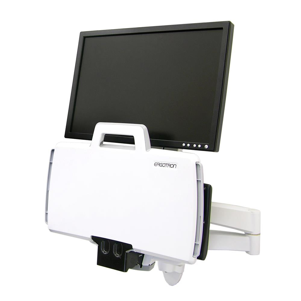 Ergotron 200 Series Combo Arm 24" White Wall Mount | 45-230-216 Wall Mount Bracket Ergotron