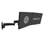 Ergotron 45-231-200 22" 200 Series Dual Monitor Arm | Two Monitor Mount Wall Mount Bracket Ergotron