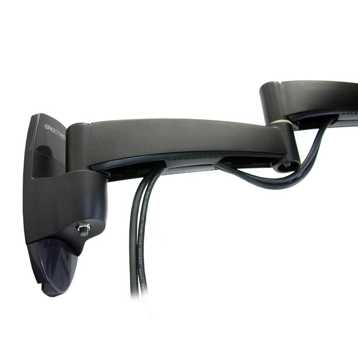Ergotron Up To 38" 200 Series Wall Monitor Arm 2 Extensions | 45-234-200 Wall Mount Bracket Ergotron
