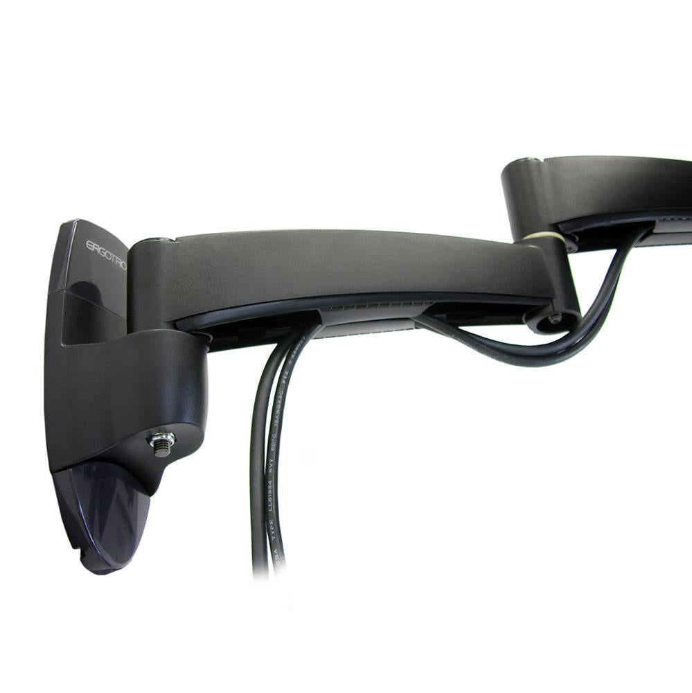Ergotron 45-231-200 22" 200 Series Dual Monitor Arm | Two Monitor Mount Wall Mount Bracket Ergotron