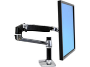 Ergotron Up to 34" LX Desk Mount LCD Monitor Arm Aluminium | 45-241-026 Monitor Arm Desk Mount Ergotron
