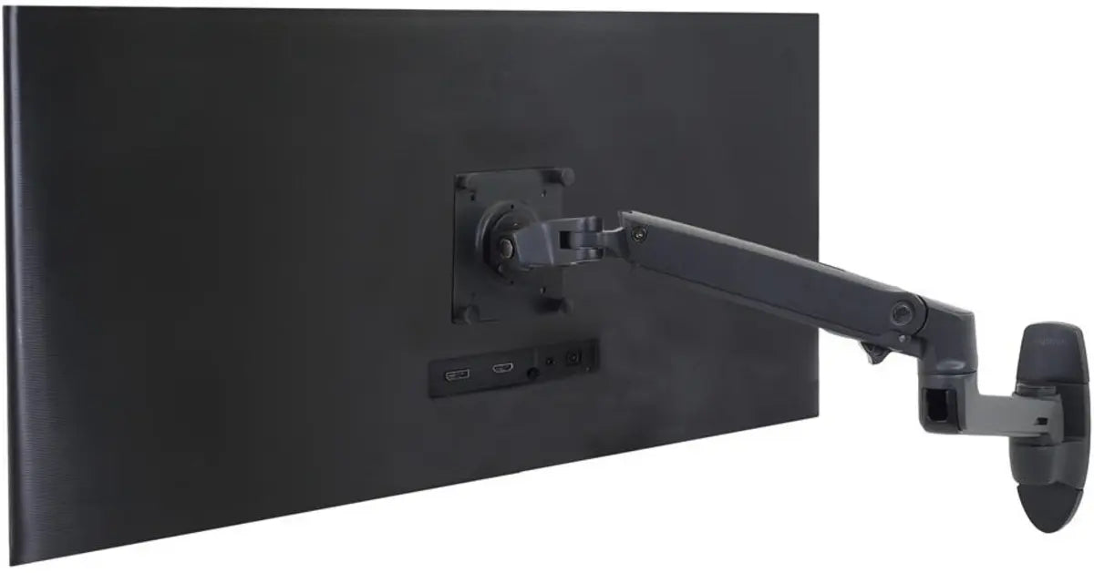 Ergotron 34" LX Wall Monitor Arm Matte Black | 45-243-224 Wall Mount Bracket Ergotron