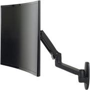 Ergotron 34" LX Wall Monitor Arm Matte Black | 45-243-224 Wall Mount Bracket Ergotron