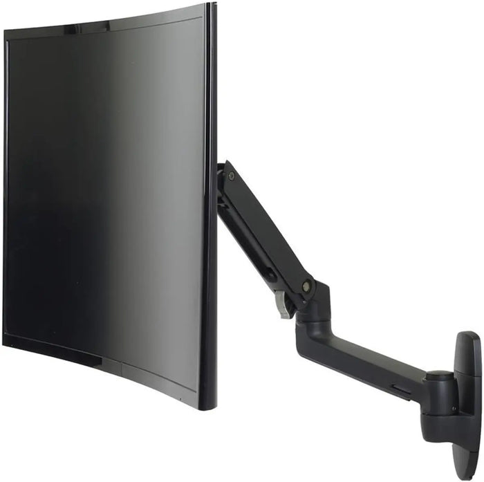 Ergotron 34" LX Wall Monitor Arm Matte Black | 45-243-224 Wall Mount Bracket Ergotron