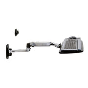 Ergotron LX Wall Mount Keyboard Arm Silver | 45-246-026 Mounting Accessory Ergotron
