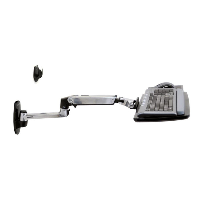 Ergotron LX Wall Mount Keyboard Arm Silver | 45-246-026 Mounting Accessory Ergotron