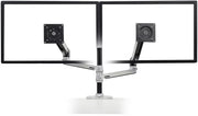 Ergotron 24" LX Dual LCD Stacking Arm Desk Mount | 45-248-026 Monitor Arm Desk Mount Ergotron