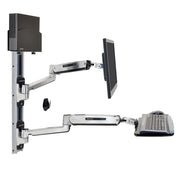 Ergotron 20" LX Sit-Stand Wall Mount System | 45-359-026 Wall Mount Bracket Ergotron