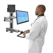 Ergotron 20" LX Sit-Stand Wall Mount System | 45-359-026 Wall Mount Bracket Ergotron