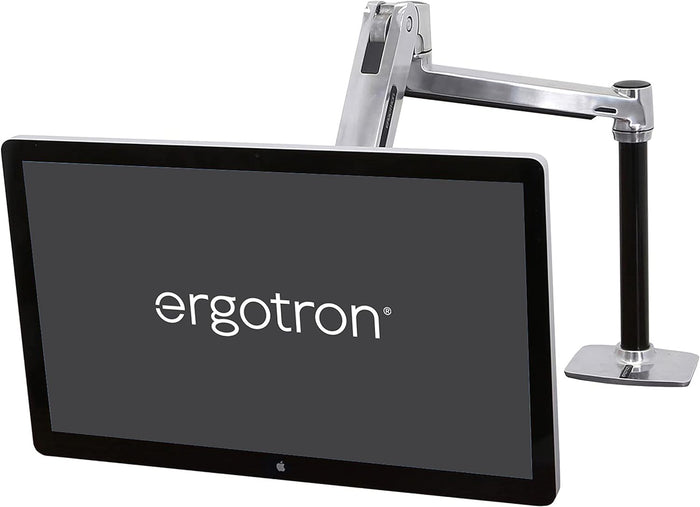 Ergotron 42" LX Sit-Stand Desk Mount LCD Arm | 45-360-026 Monitor Arm Desk Mount Ergotron