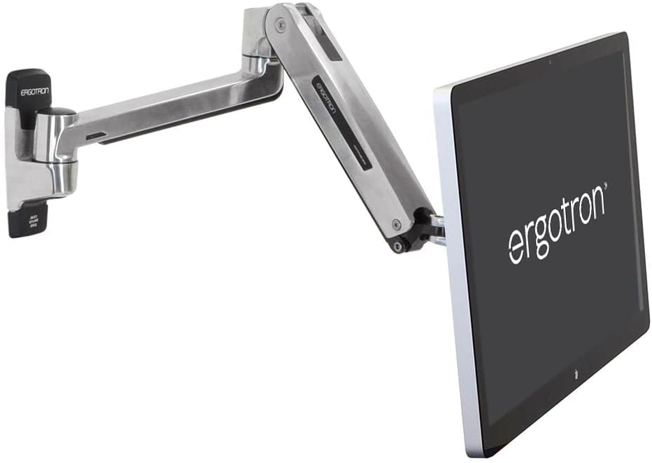 Ergotron Up to 46" LX HD Sit-Stand Wall Mount | 45-383-026 Wall Mount Bracket Ergotron