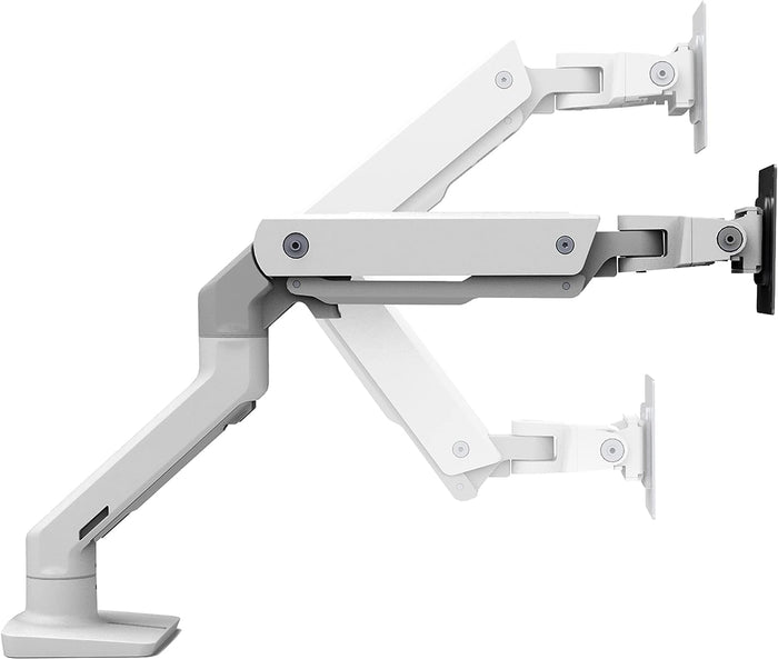 Ergotron Up to 42" HX LCD Arm Sit-Stand Desk Mount White | 45-475-216 Monitor Arm Desk Mount Ergotron
