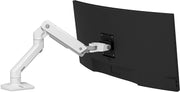 Ergotron Up to 42" HX LCD Arm Sit-Stand Desk Mount White | 45-475-216 Monitor Arm Desk Mount Ergotron