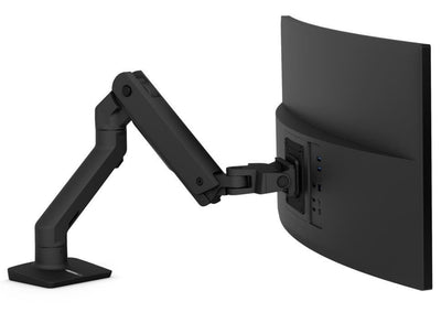 Ergotron Up to 42" HX LCD Arm Sit-Stand Desk Mount Black | 45-475-224 Monitor Arm Desk Mount Ergotron