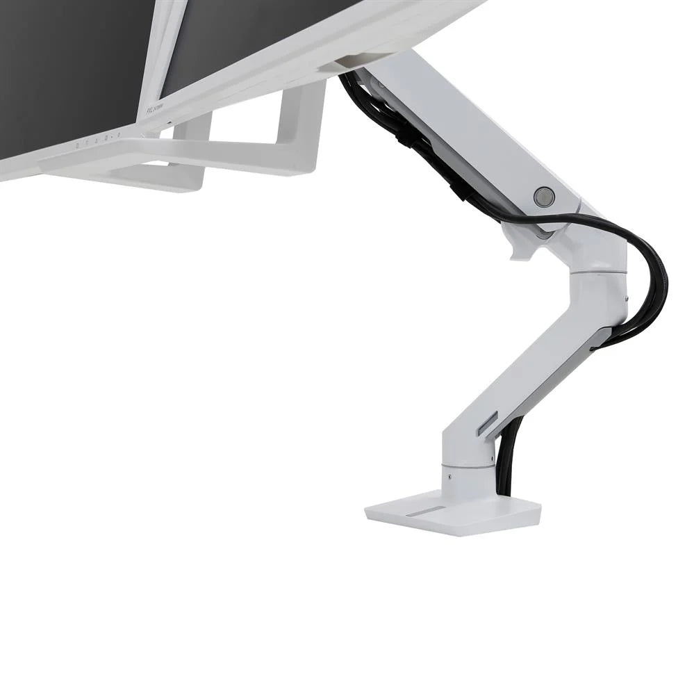 Ergotron Up to 32" HX Dual/Multi LCD Arm Desk Mount White | 45-476-216 Monitor Arm Desk Mount Ergotron