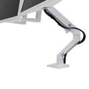 Ergotron Up to 32" HX Dual/Multi LCD Arm Desk Mount White | 45-476-216 Monitor Arm Desk Mount Ergotron