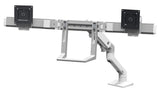 Ergotron Up to 32" HX Dual/Multi LCD Arm Desk Mount White |  45-476-216
