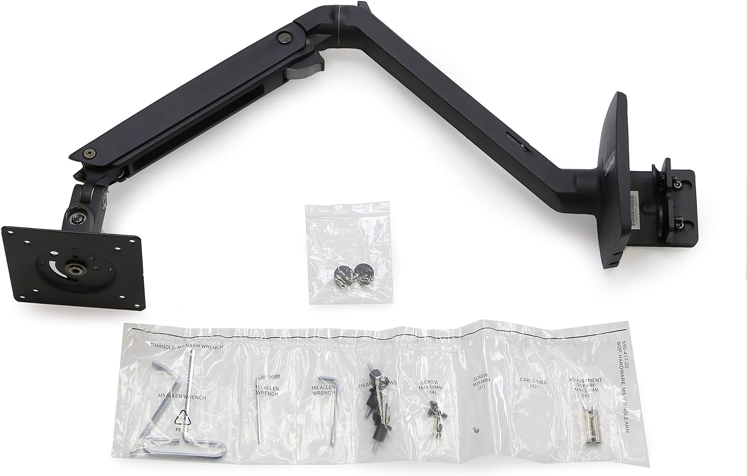 Ergotron Up to 34" MXV LCD Arm Desk Mount | 45-486-224 Monitor Arm Desk Mount Ergotron