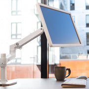 Ergotron Up to 34" LX Desk Mount LCD Monitor Arm White | 45-490-216 Monitor Arm Desk Mount Ergotron