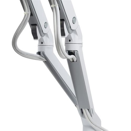Ergotron 24" MXV Desk Dual Monitor Arm | 45-496-216 Monitor Arm Desk Mount Ergotron