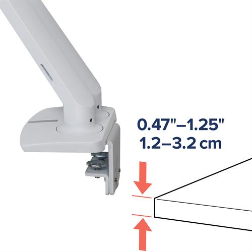 Ergotron 24" MXV Desk Dual Monitor Arm | 45-496-216 Monitor Arm Desk Mount Ergotron