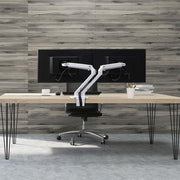 Ergotron 24" MXV Desk Dual Monitor Arm | 45-496-216 Monitor Arm Desk Mount Ergotron