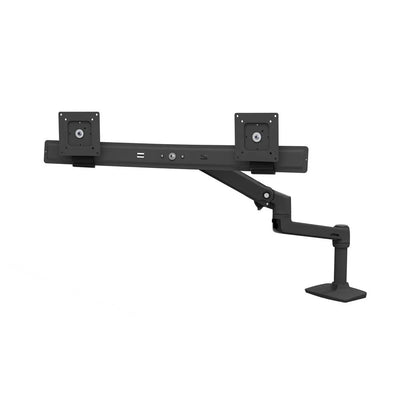 Ergotron 40" LX Dual LCD Stacking Arm Tall Pole Desk Mount | 45-509-224 Monitor Arm Desk Mount Ergotron