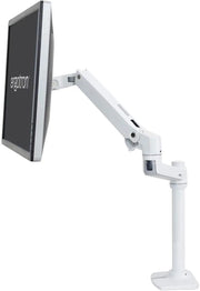 Ergotron Up to 34" LX LCD Arm Tall Pole Desk Mount | 45-537-216 Monitor Arm Desk Mount Ergotron