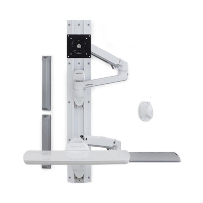 Ergotron Up to 32" LX Wall Mount System | 45-551-216 Ergotron Desk Workstation Ergotron