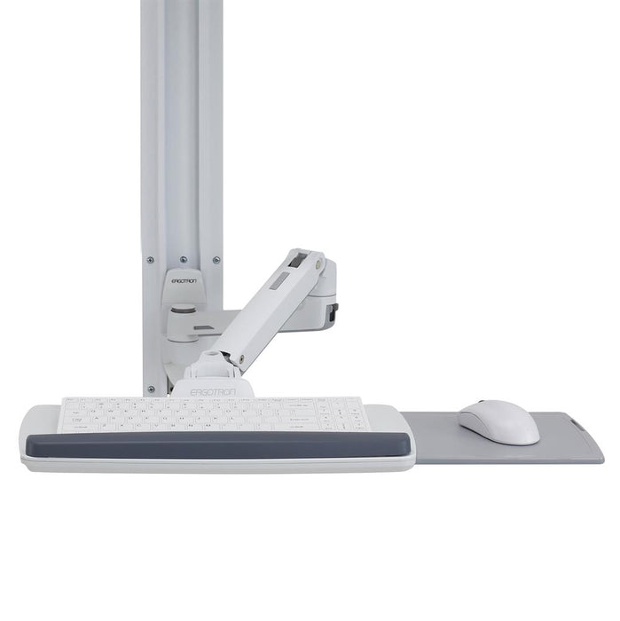 Ergotron 45-551-216 LX Wall Mount System, White | Keyboard & Monitor Mount