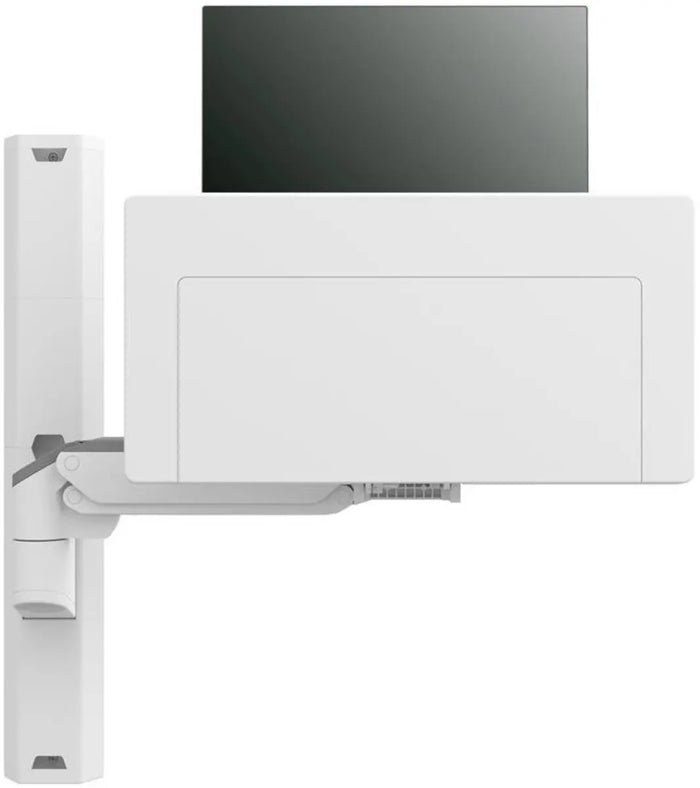 Ergotron 27" CareFit™ Combo System Monitor & Keyboard Workstation With Shelf | 45-618-251 Wall Mount Bracket Ergotron